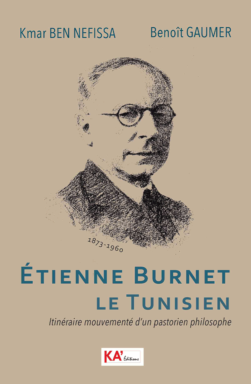 Etienne-Burnet-le-tunisien Couverture KA Editions