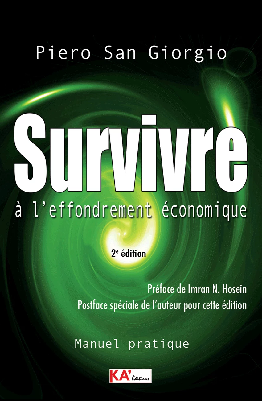Survivre-à-l&rsquo;effondrement-économique Couverture KA Editions