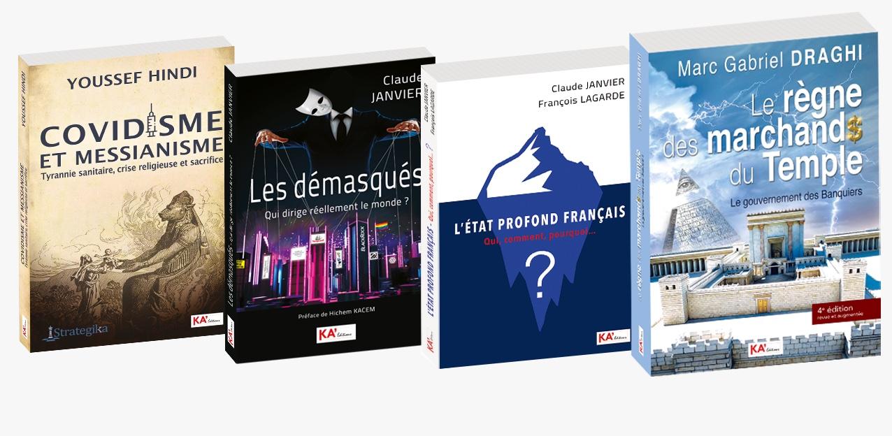 Selection des 4 Best Seller de KA' Editions